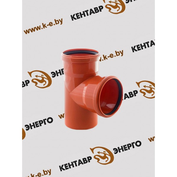 Тройник полипропиленовый (ПП) Ду 160х160х90 канализационный купить