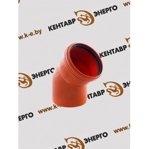 Отвод полипропиленовый (ПП) Ду 160х45