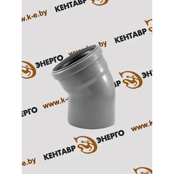 Отвод полипропиленовый (ПП) Ду 110х30 канализационный купить