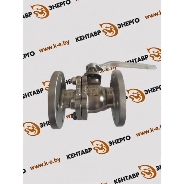 Кран шаровый фланцевый нержавеющий Ду 25 Ру 16 L140 нж304 MOND полнопроходной купить