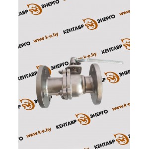 Кран шаровый фланцевый нержавеющий Ду  40 Ру 16 L200 нж304 MOND полнопроходной