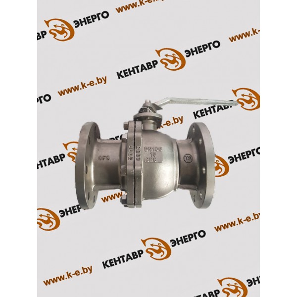 Кран шаровый фланцевый нержавеющий Ду 100 Ру 16 L300 нж304 MOND полнопроходной купить