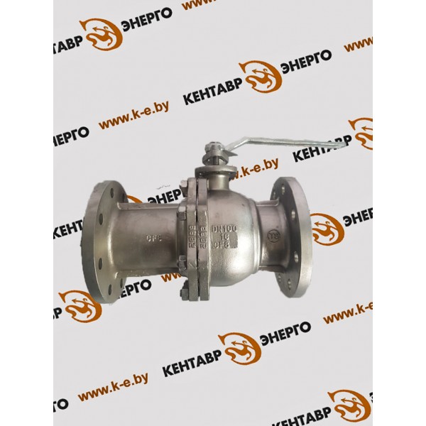 Кран шаровый фланцевый нержавеющий Ду 100 Ру 16 L350 нж304 MOND полнопроходной купить